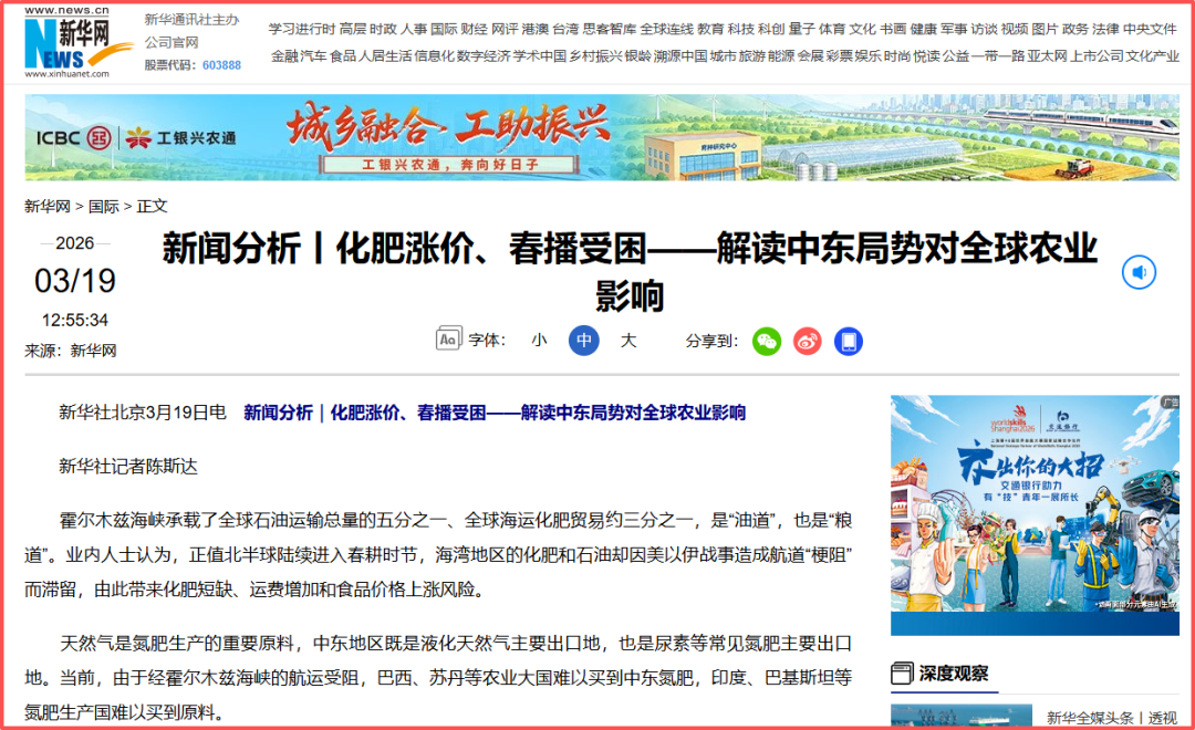 【财富在线】全球农产品价格大涨：成因、影响与展望 2